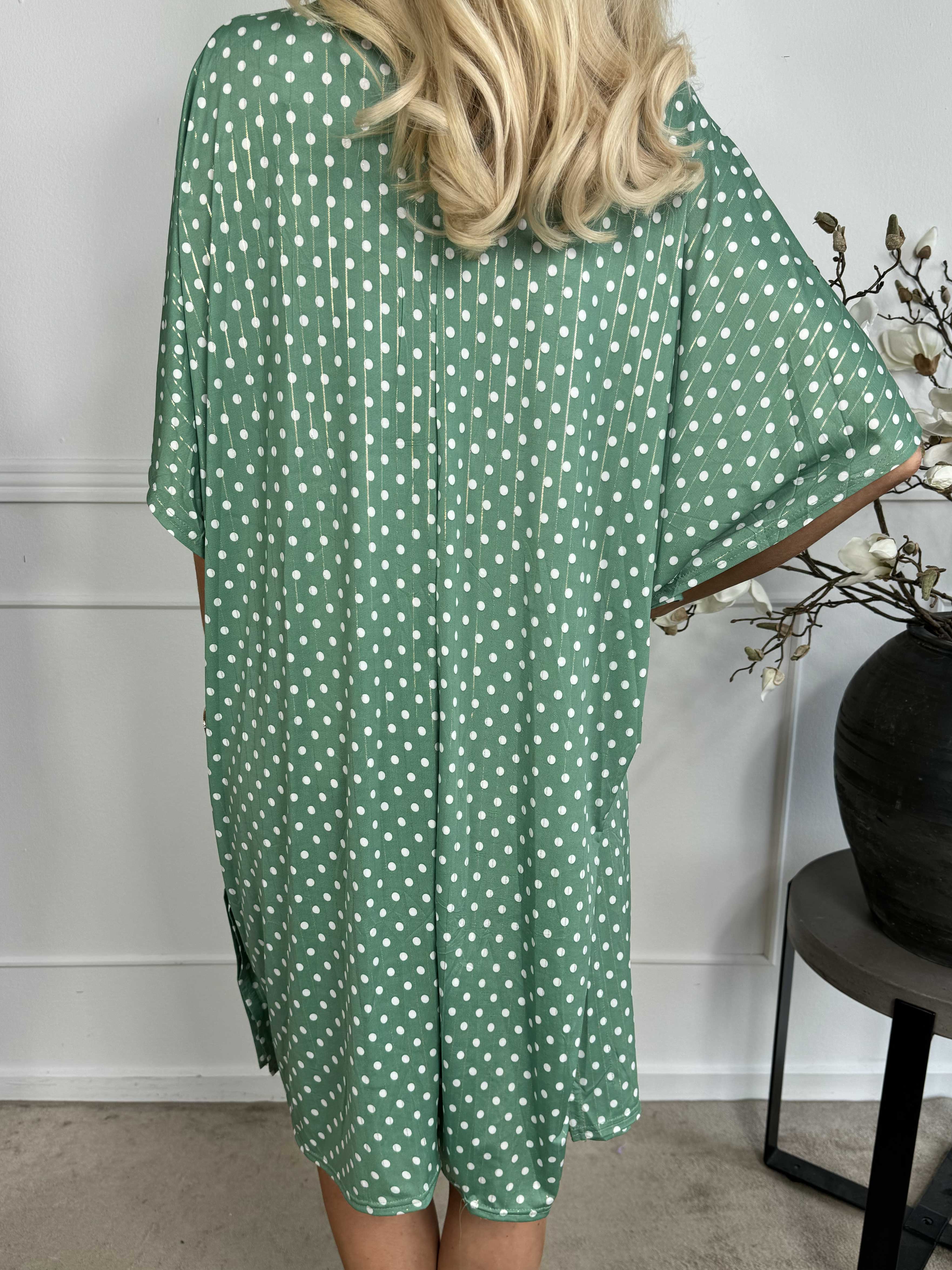 Azmina Dot - Tunikaklänning i lös passform med resår